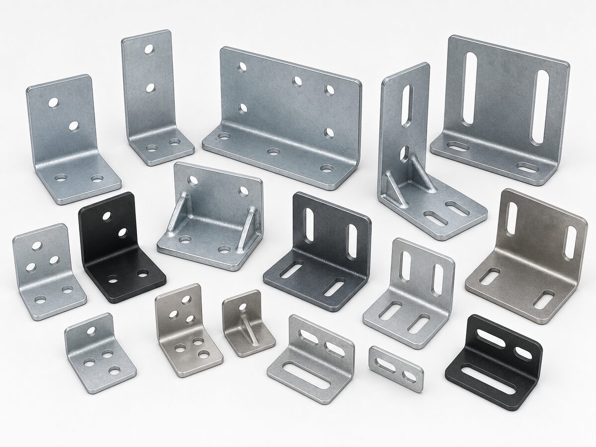 Stamped Brackets and Bent Metal Parts Manufacturer made to drawings