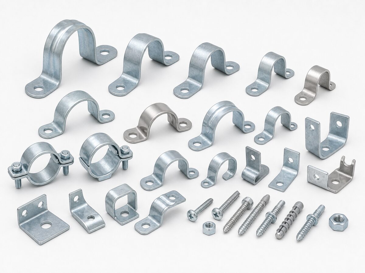 Pipe Support Brackets / Clamps made to drawings
