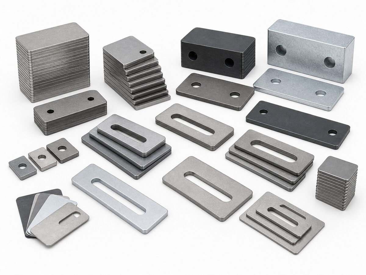 Shim Plates for Base Plates / Mounting Plates made to drawings