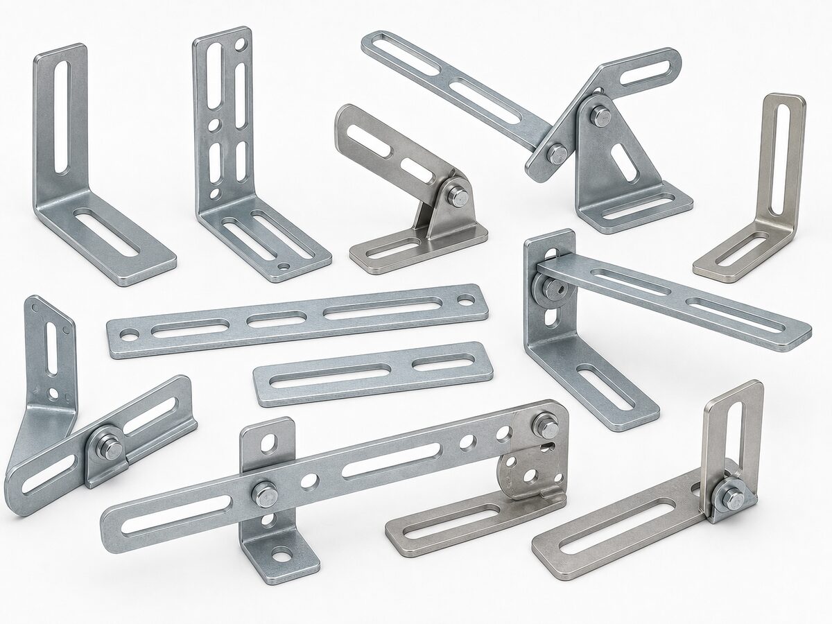 Slotted Brackets for Stamped Brackets / Bent Brackets made to drawings