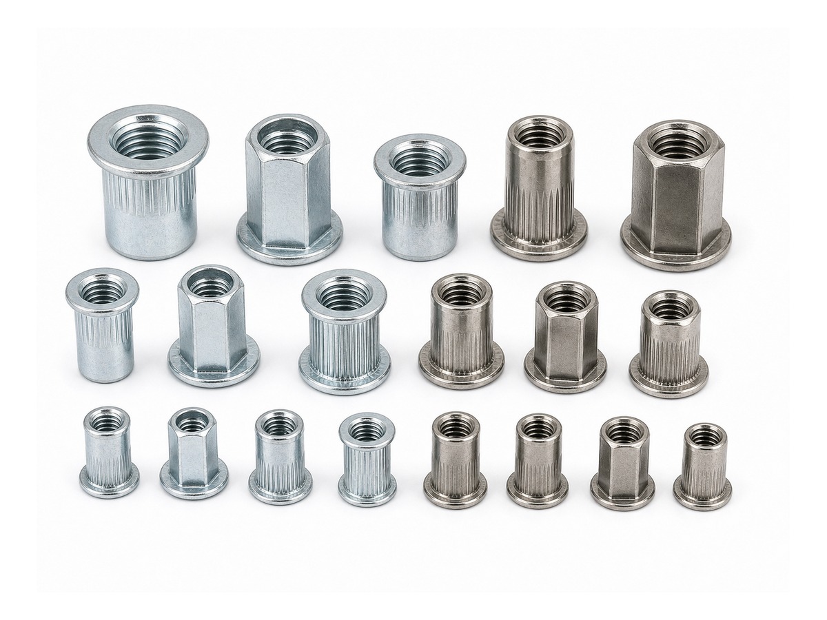 Rivet Nuts for Nuts made to drawings