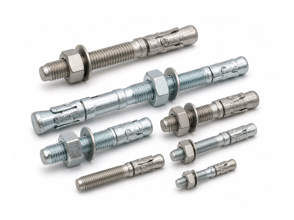Wedge Anchors for Anchor Bolts / Foundation Bolts made to drawings