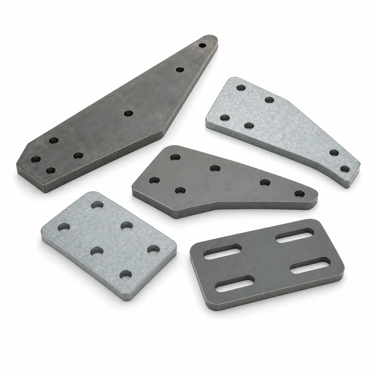 Bracing Plates custom metal part made to drawings