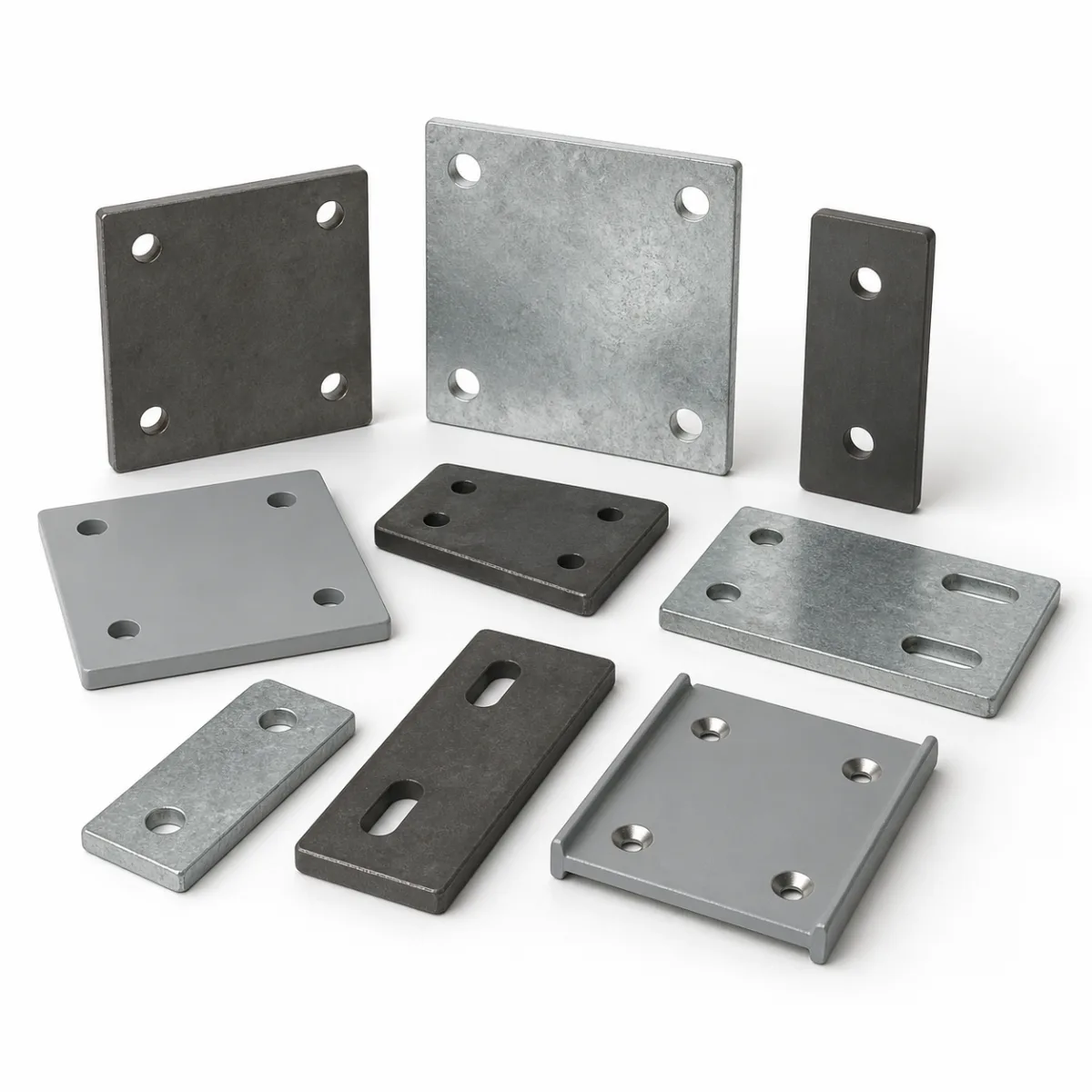 End Plates custom metal part made to drawings