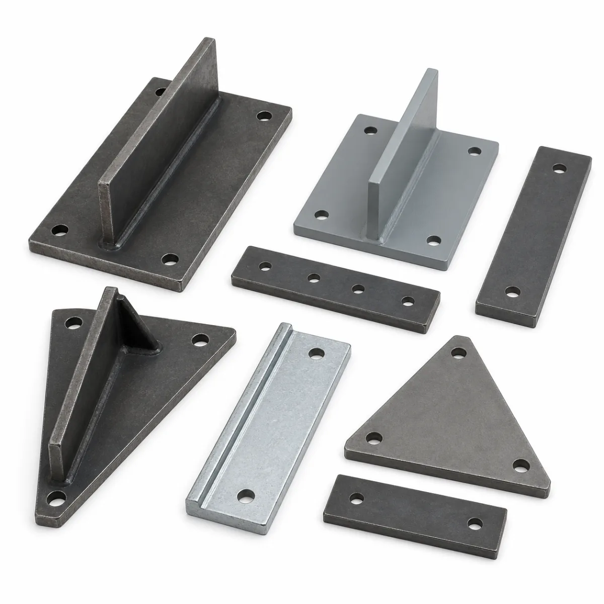 Stiffener Plates custom metal part made to drawings