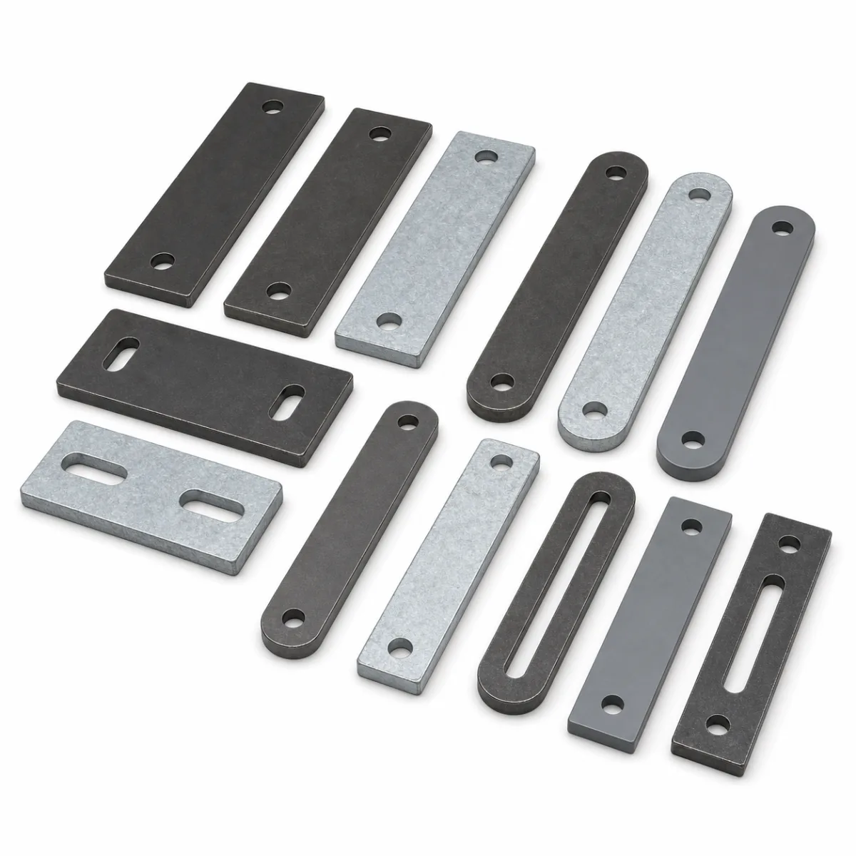 Tie Plates custom metal part made to drawings