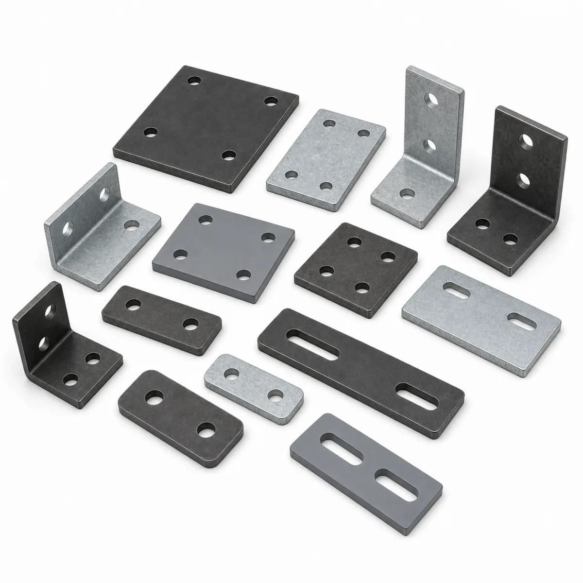 Cleat Plates custom metal part made to drawings