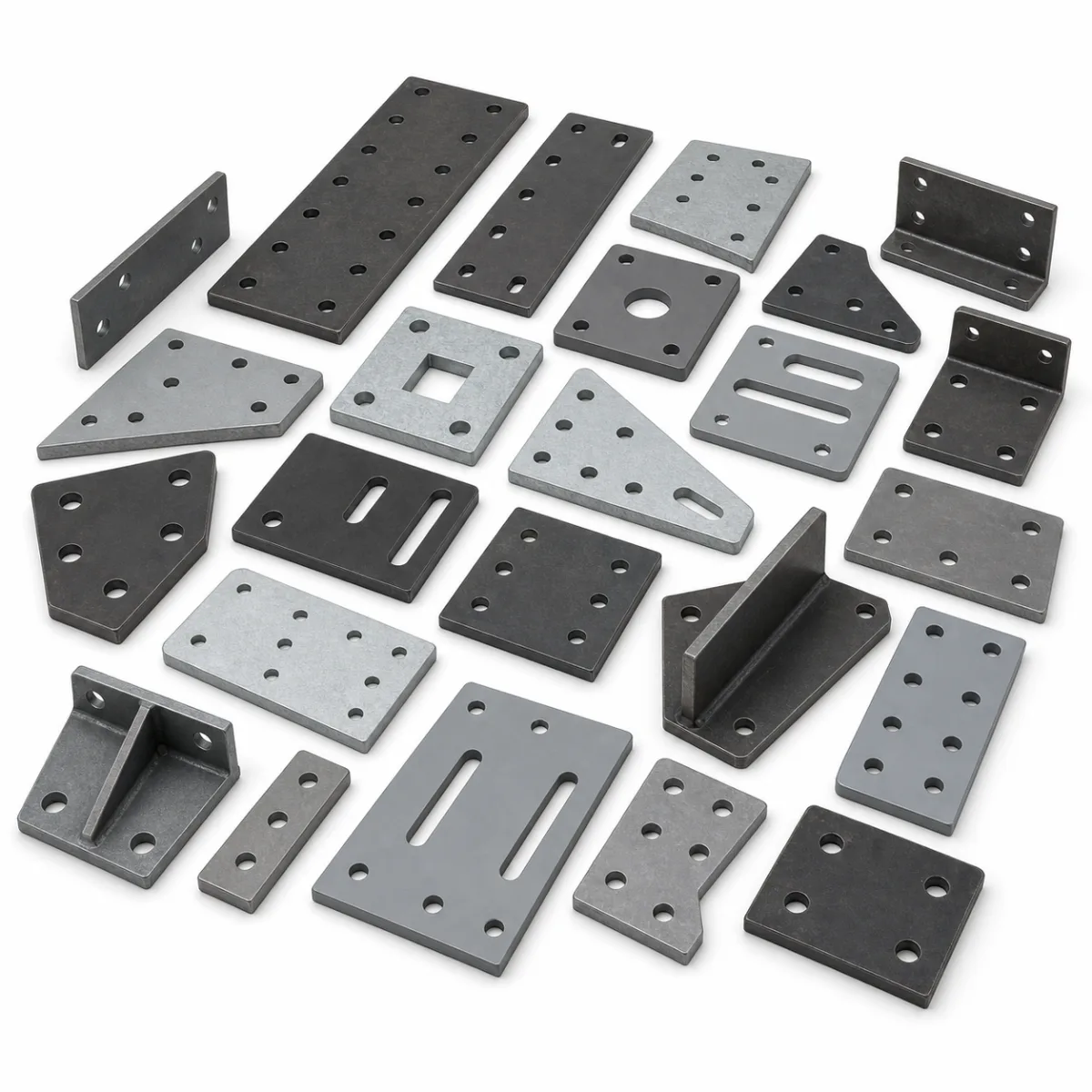 Custom Steel Structure Plates custom metal part made to drawings