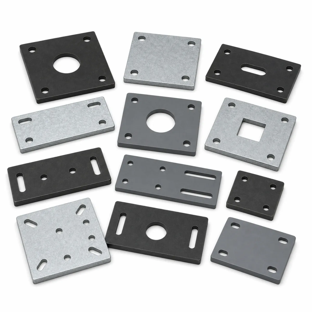 Anchor Plates custom metal part made to drawings