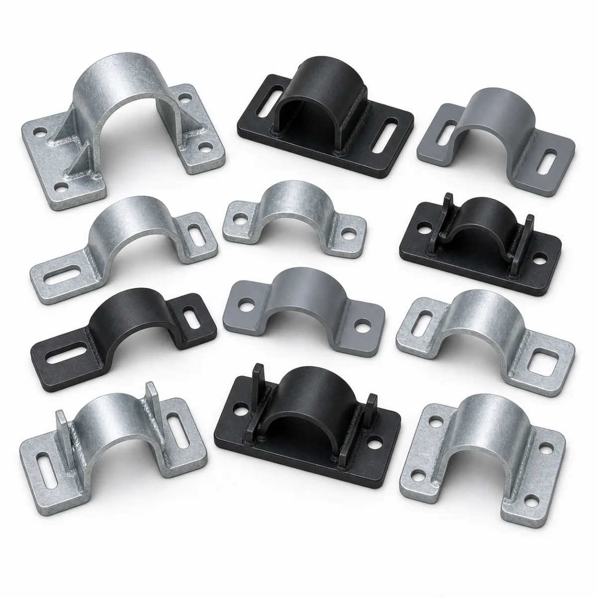Pipe Shoe Plates custom metal part made to drawings