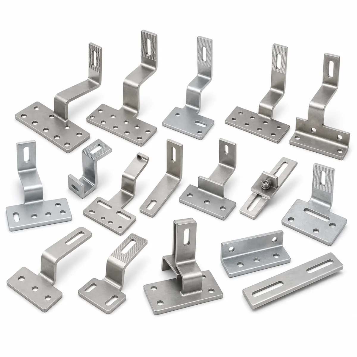 Plumbing Support Plates custom metal part made to drawings