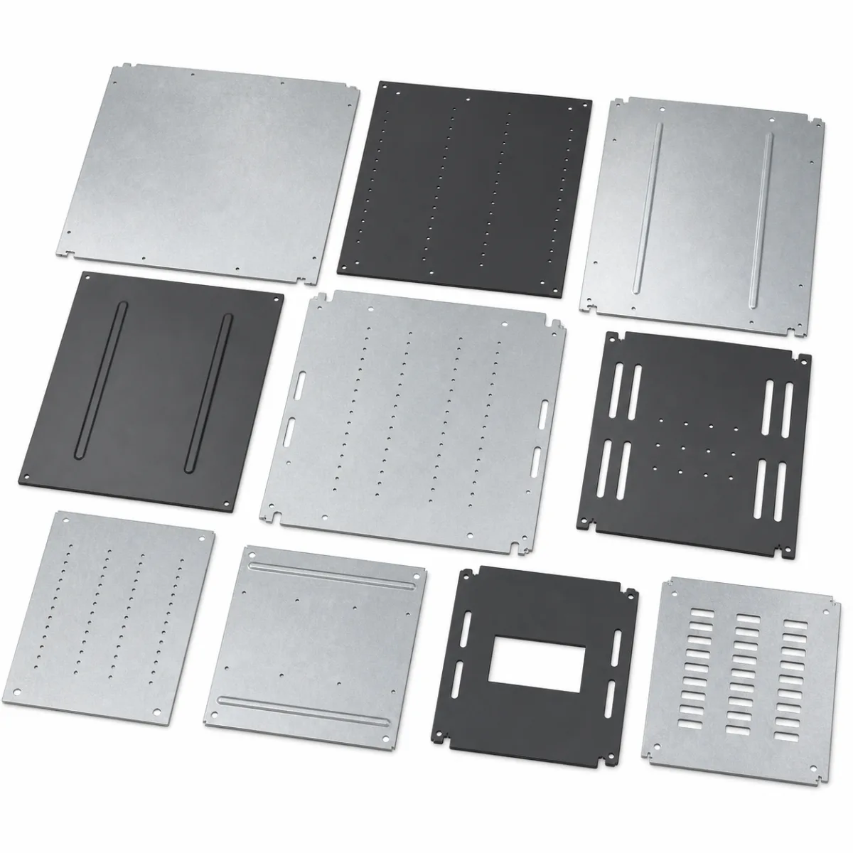 Control Cabinet Back Panels custom metal part made to drawings
