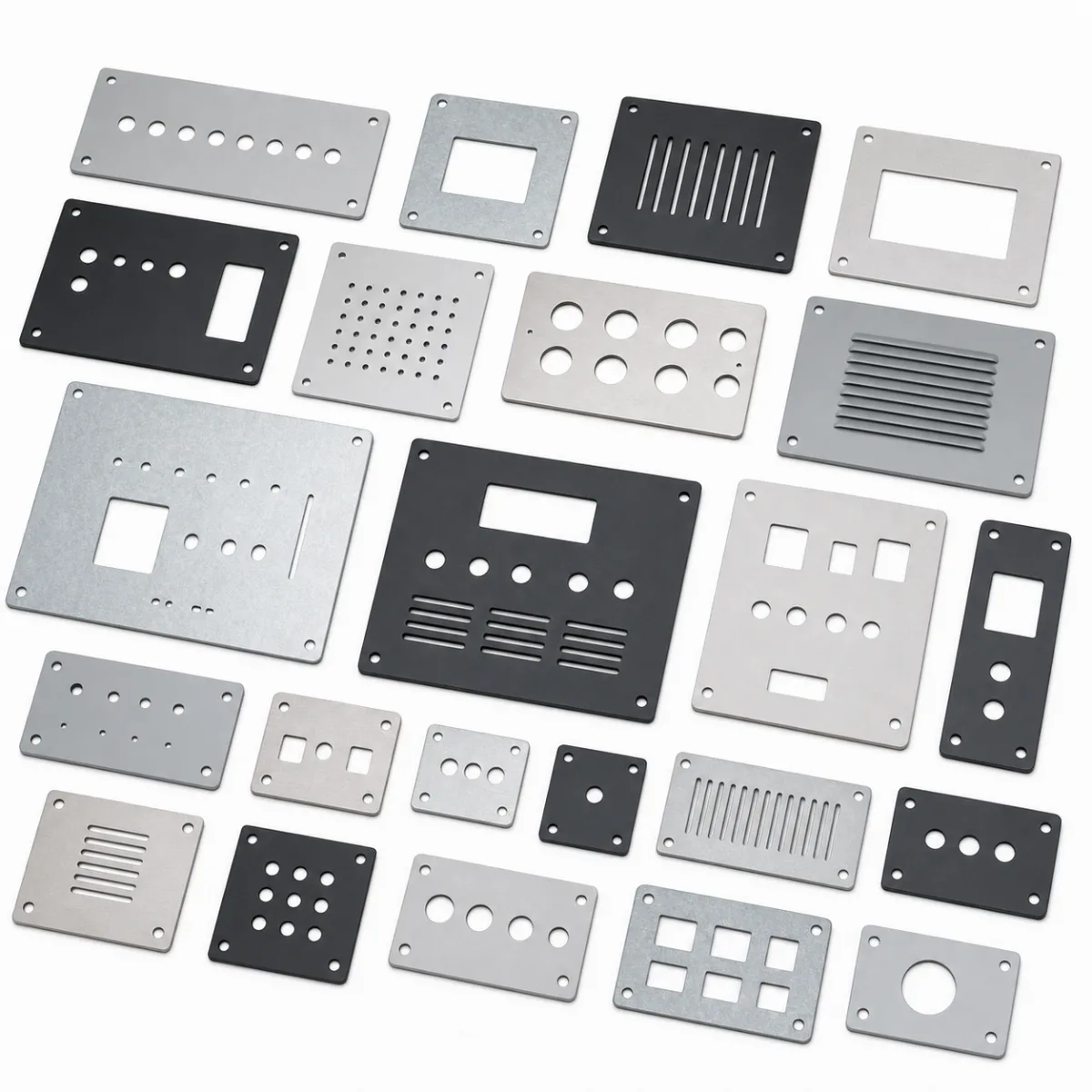Electrical Cover Plates custom metal part made to drawings
