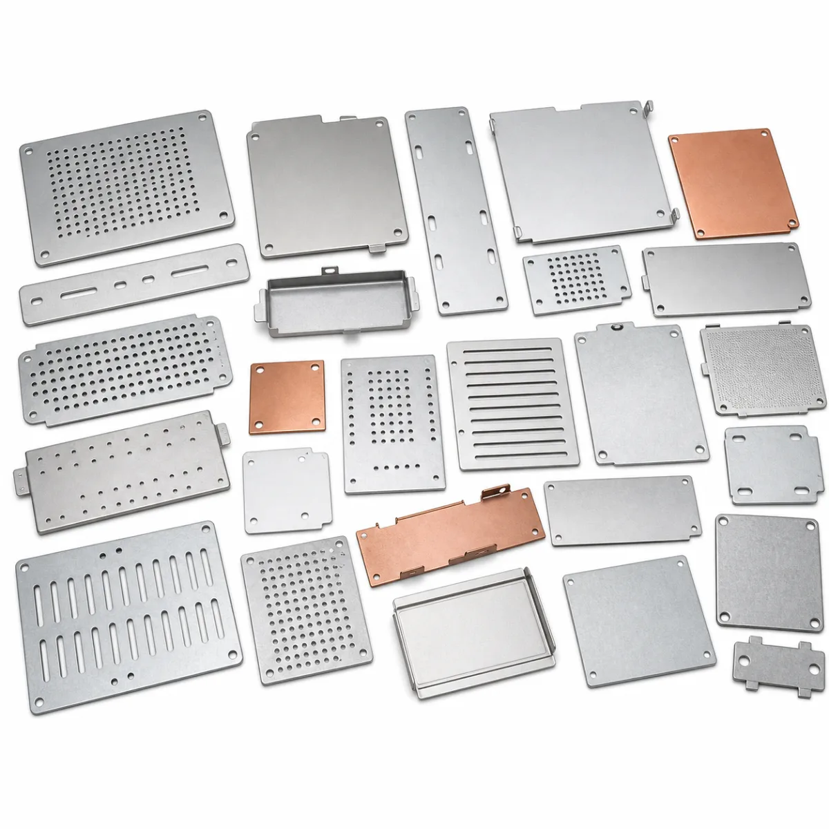 Meter Box Plates custom metal part made to drawings