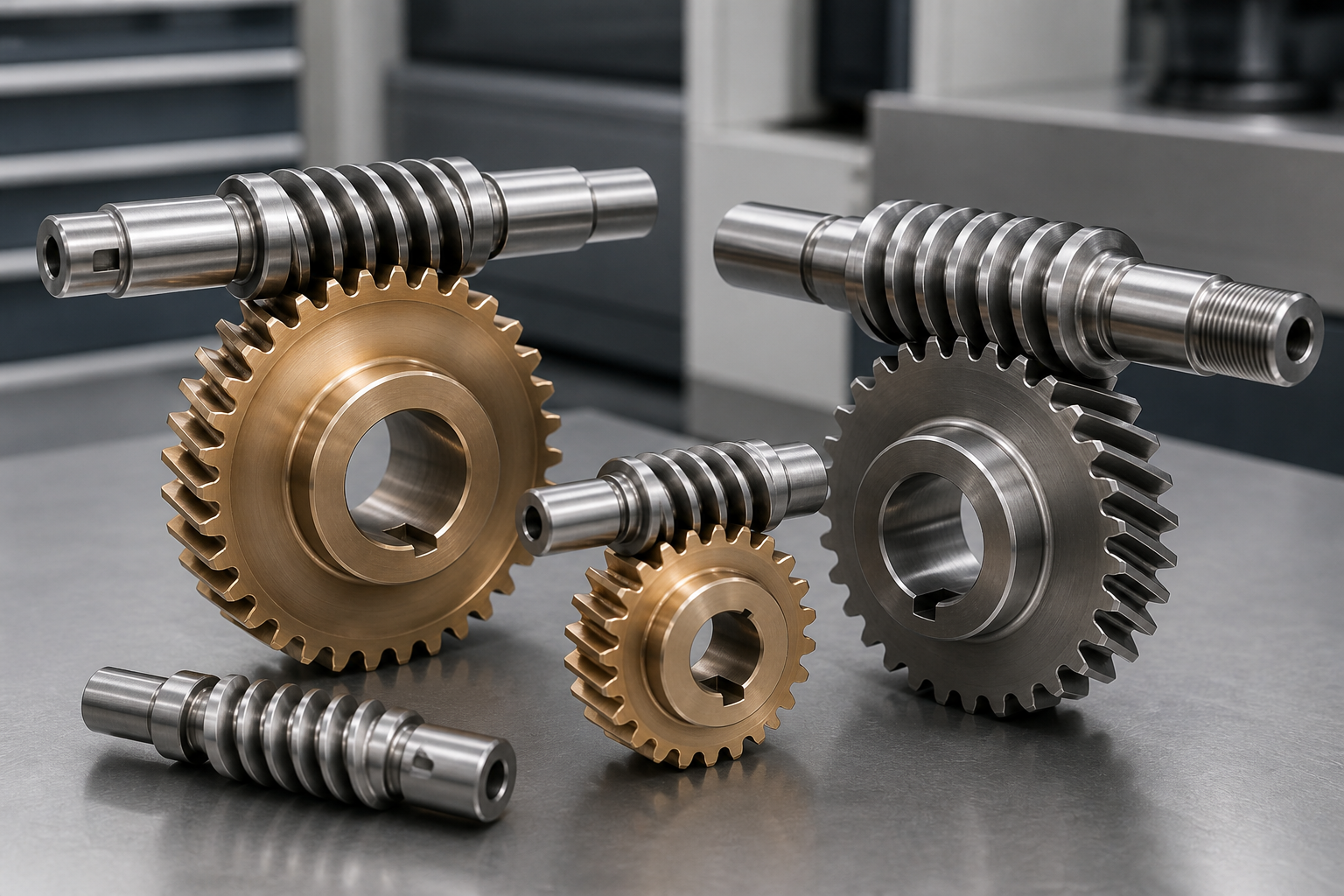 Worm Gears for Custom Gears Manufacturer made to drawings